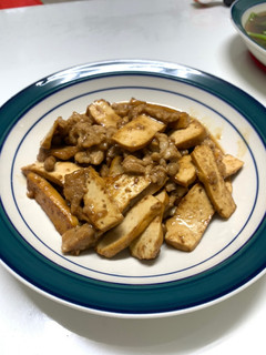 肉絲炒豆乾 的食譜成品照片