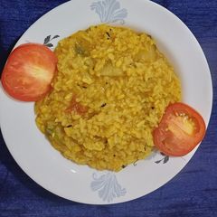 A picture of Bhog khichudi.