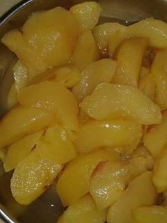 عکسی از دستور کمپوت سیب جان 🍎🍏