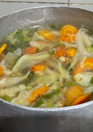 Foto resep Sayur Sop Jamur Tiram 🍲