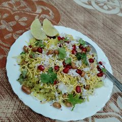 A picture of Pomegranate Poha.
