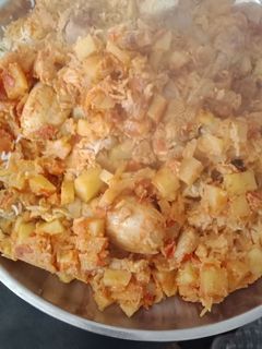 صورة لوصفة دجاج مع رز