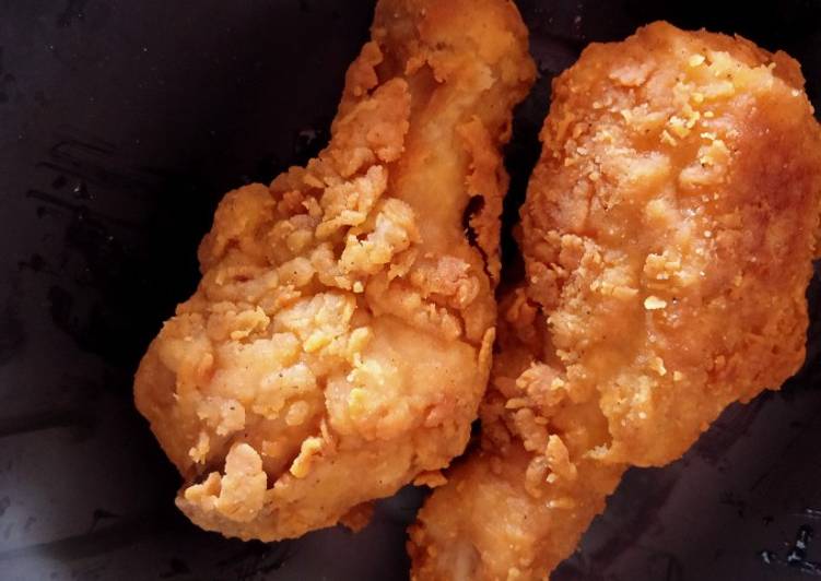 Resep Crispy Chicken Simple 🍗 yang Enak Banget