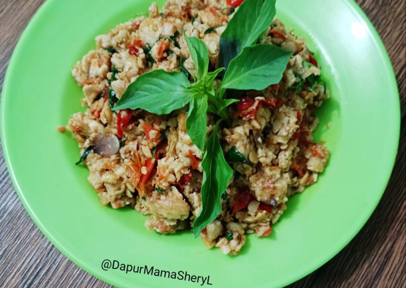 Tempe sambal orek kemangi