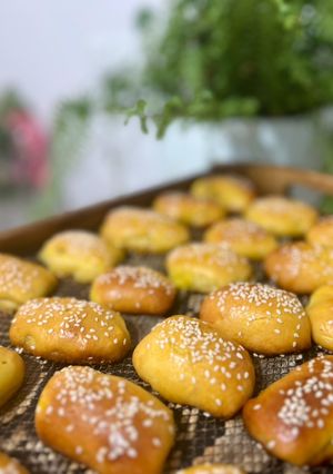 عکسی از دستور شیرینی دانمارکی (گل محمدی)