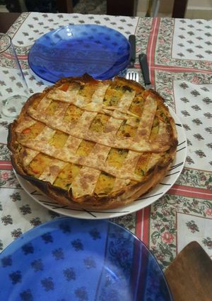 Una foto de Tarta de verduras