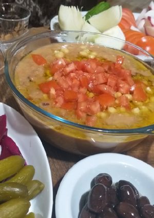 صورة لوصفة فول مدمس لبناني