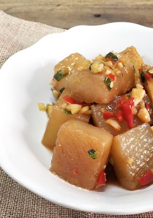 蒜香白玉板 的食譜成品照片