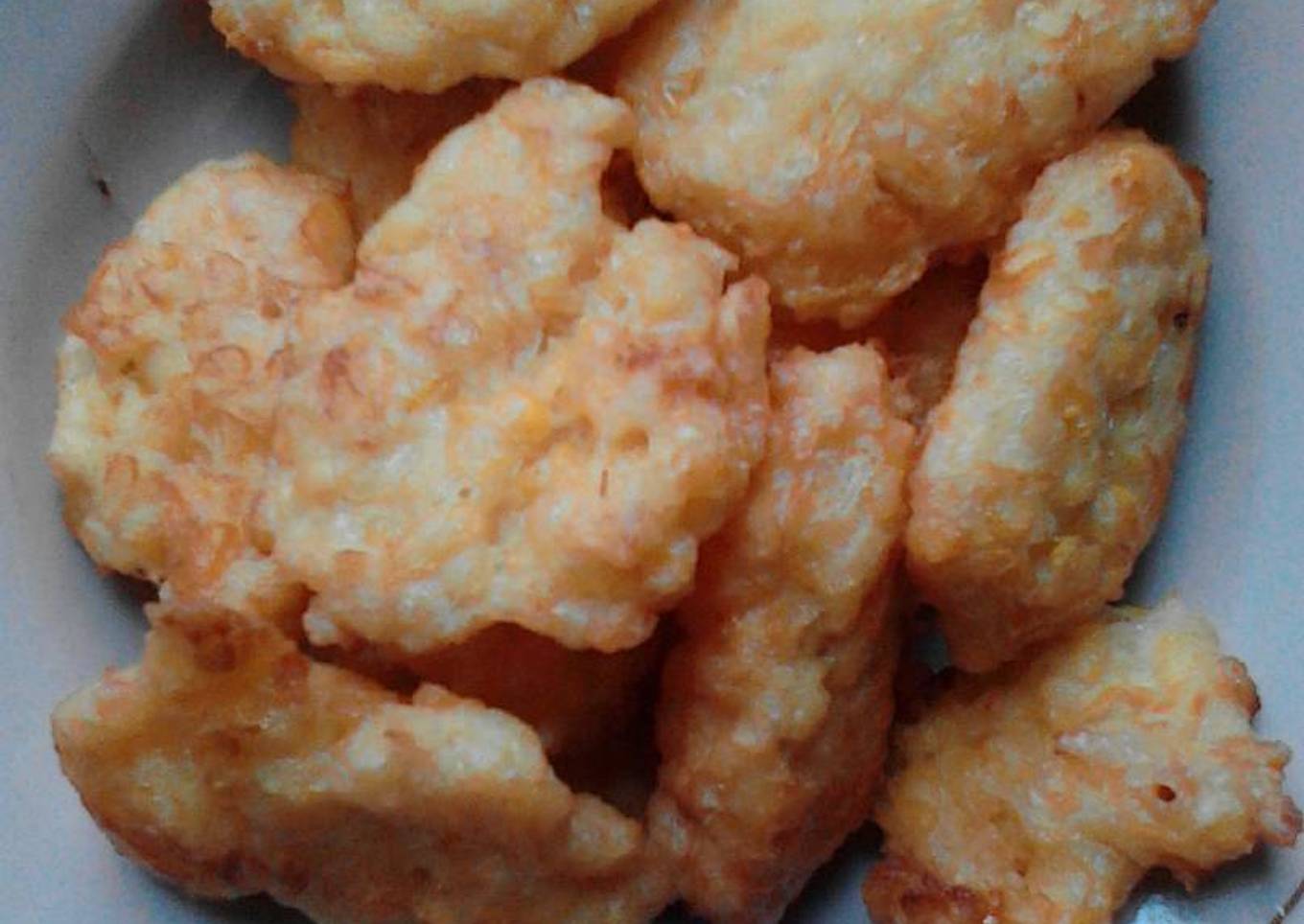 Perkedel Jagung manis semanis yg bikin 😄