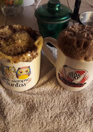 Una foto de Torta en taza (microondas)