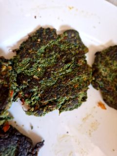 Una foto de Hamburguesa de espinaca