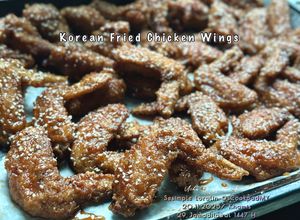 Gambar Korean Fried Chicken Wings