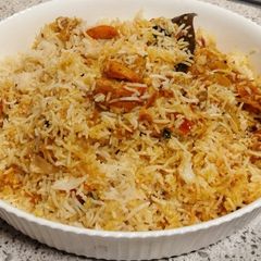 Shrimp Biryani A picture of Shrimp Biryani.