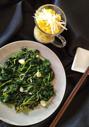 Foto resep Tumis bayam original