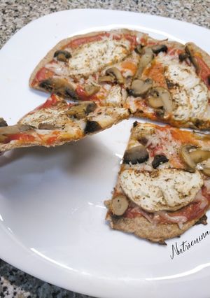 Una foto de Pizza a la sartén