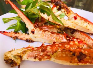 Hình của món Càng ghẹ rang muối tây ninh.