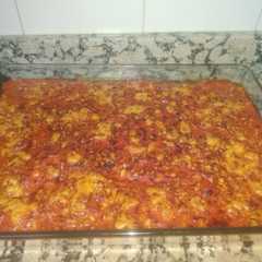 Foto principal de Pastel de espinacas con jamón, queso y tomate