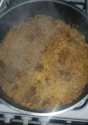A picture of Pilau my way.