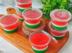 Foto resep Puding Semangka