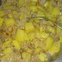 A picture of Sabudana khichdi vrat recipe.