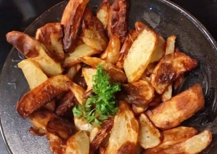 Recipe: Perfect Airfryer Potato Wedges