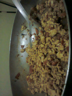 A picture of Scrambled eggs.