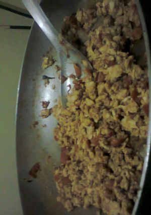 A picture of Scrambled eggs.