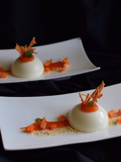Una foto de Panna Cotta casera con Papaya | @DarixLAB