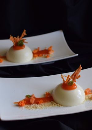 Foto principal de Panna Cotta casera con Papaya | @DarixLAB