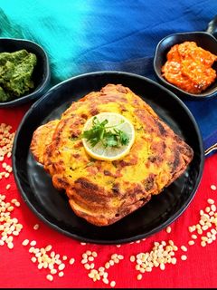 मुंग दाल सैंडविच बिना ब्रेड के (moong dal sandwich bina bread ke recipe in Hindi) रेसिपी मुख्य फोटो