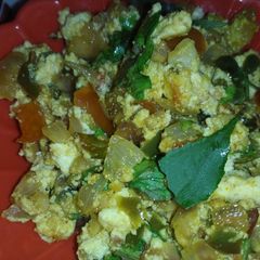 A picture of Tawa Paneer Bhurji.