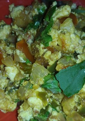 A picture of Tawa Paneer Bhurji.