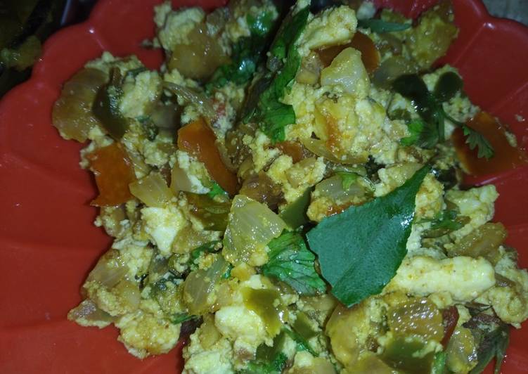 Recipe of Speedy Tawa Paneer Bhurji