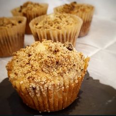 Apple Crumble Muffin A picture of Apple Crumble Muffin.