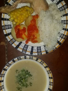 Una foto de Sancocho de gallina