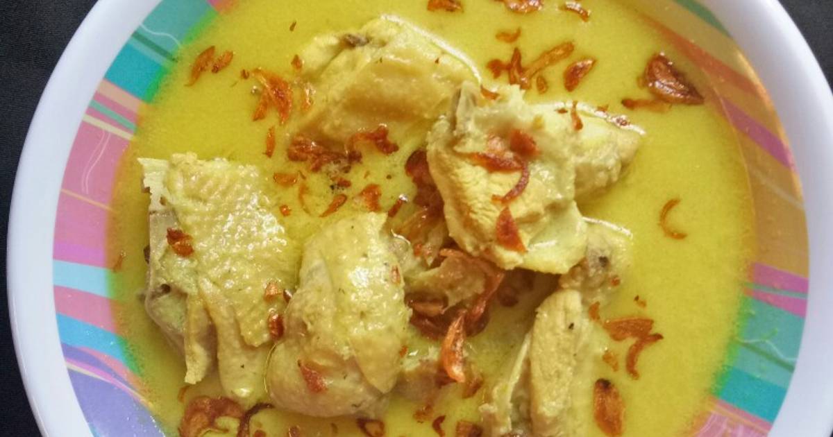 Resep Opor ayam  kuah kuning oleh Meri Yoana Cookpad