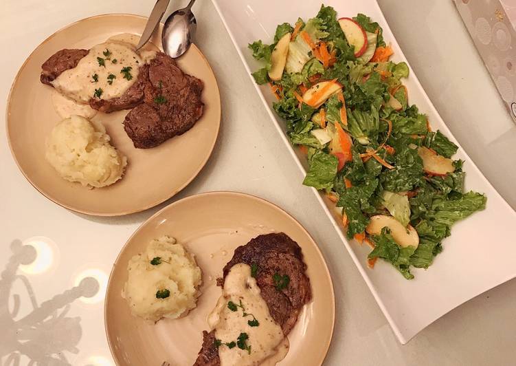 Recipe of Ultimate Steak Dinner for Couple