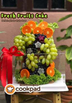 Gambar Fresh Fruits Cake