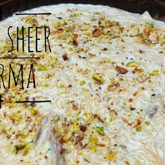 A picture of Shahi sheer khorma.
