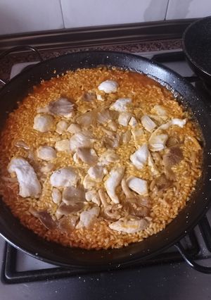Una foto de Arroz con Pollo y Setas