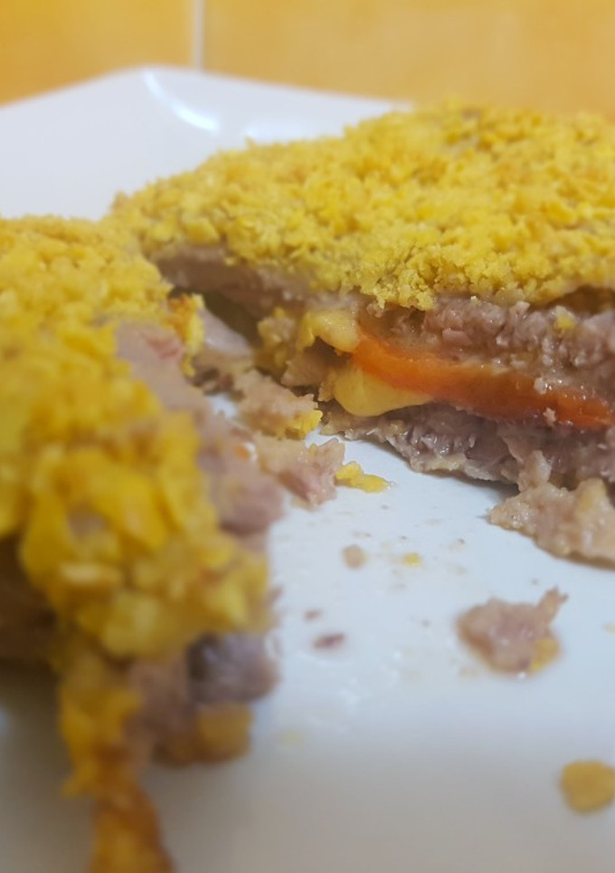 Una foto de Cachopo saludable