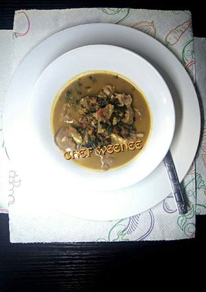 A picture of Chevon peppersoup.