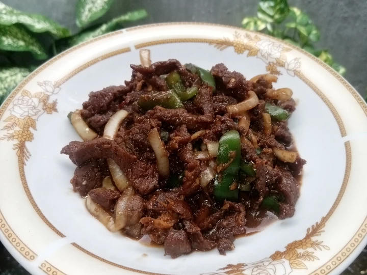Langkah Gampang Menyiapkan Resep Beef teriyaki yang Enak Banget Anti Ribet, Uenak Banget