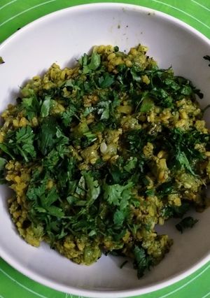 मूंग दाल व तुरई की सब्जी रेसिपी मुख्य फोटो