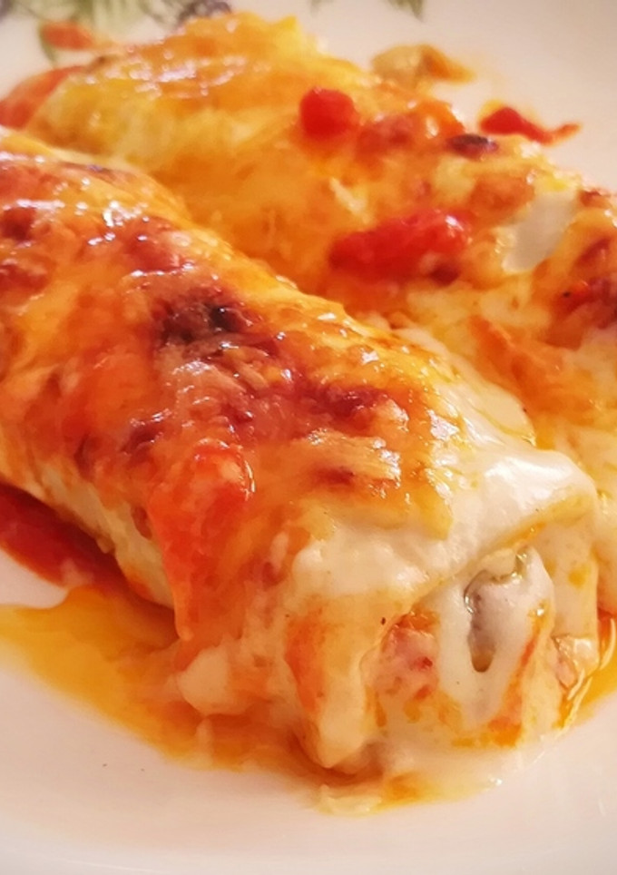 Una foto de Canelones Rossini