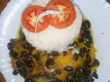 Rice with Njahi beef