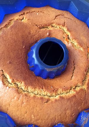 Una foto de Bizcocho de avena, zanahoria y nueces