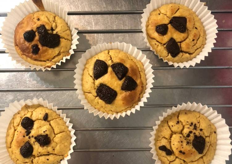 Muffins de garbanzo bajo índice glucémico