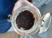Una foto de pudding de chia