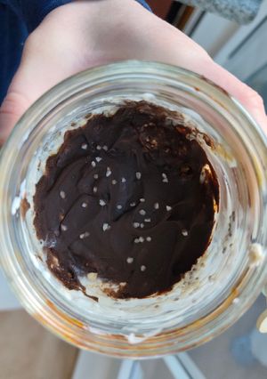 Una foto de Desayuno fácil: chía y overnight oats pudding